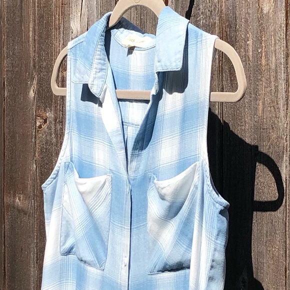 Cloth & Stone sleeveless hipster dress, Bella Dahl - Picture 10 of 17